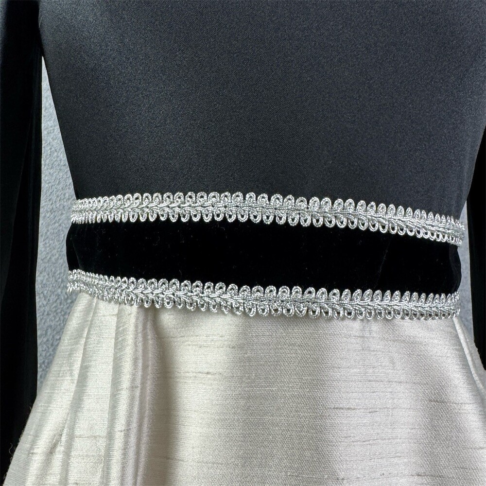 Glam Vintage Kent Originals Hollywood Regency Maxi Dress Women’s Size 6 - Picture 2 of 16